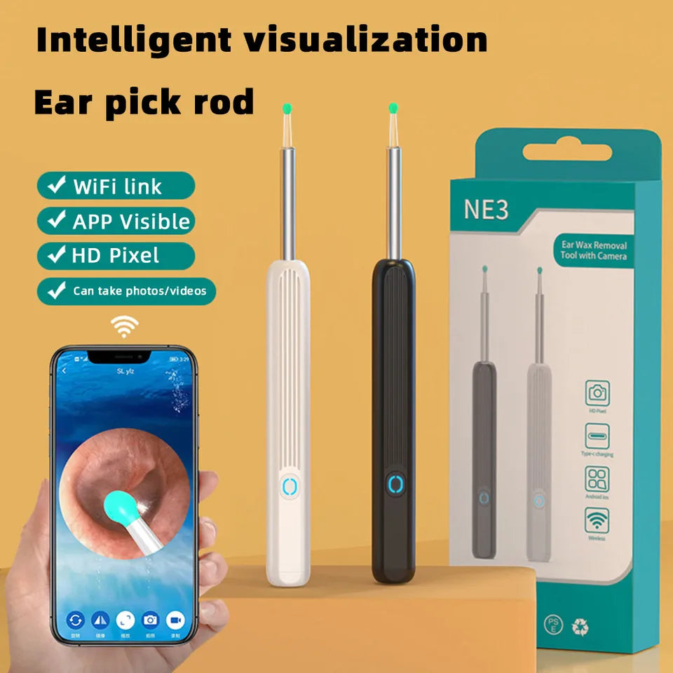 Nettoyeur d'oreille visuel intelligent avec caméra 